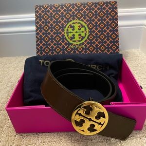 Tory Burch reversible logo belt. Never worn.